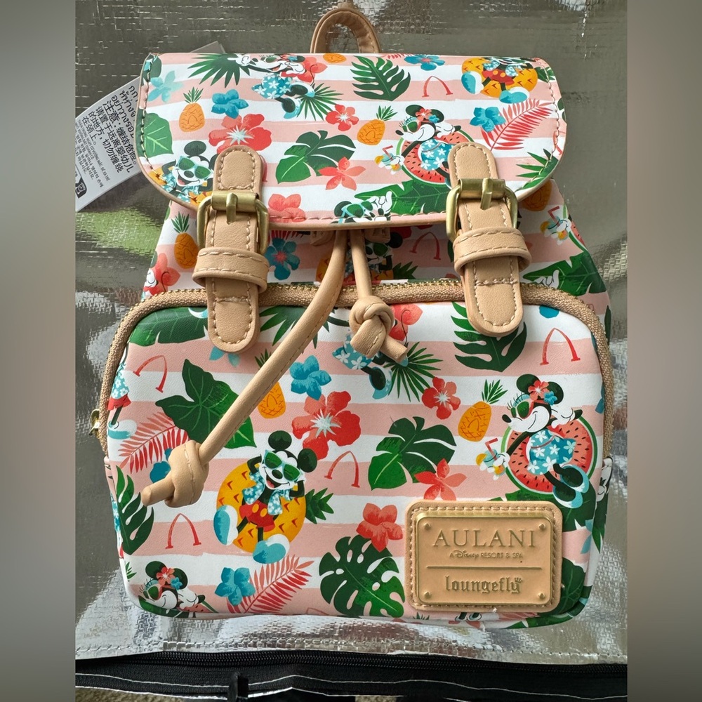 EXCLUSIVE Disney AULANI Lounge fly mini backpack -NWT